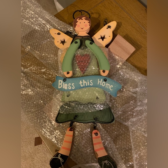 Bless This Home Angel Hanging, NIB - Picture 4 of 16